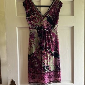 ICE Sheer Purple Dress